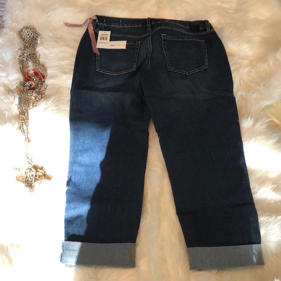 JAG petite Kyla Girlfriend Jeans Indigo - Picture 8 of 10